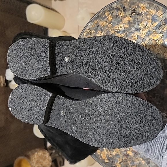 Gently Used Diane Von Furstenberg Adele Over the Knee Black Boots Size 7 - Picture 2 of 5